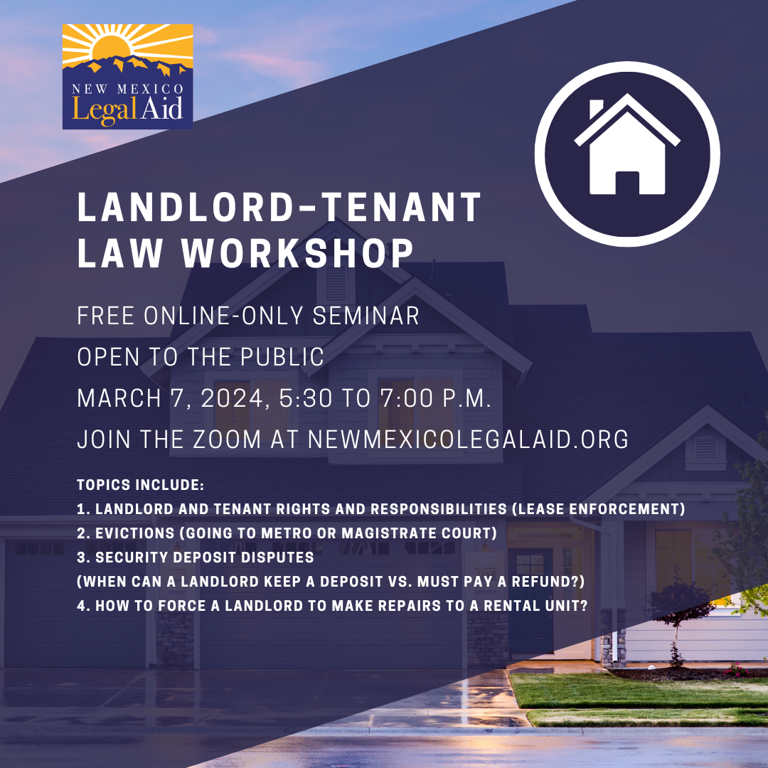 Landlord-Tenant Workshop (Instagram Post)